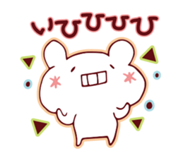 Cute animal emoticons sticker #7141865