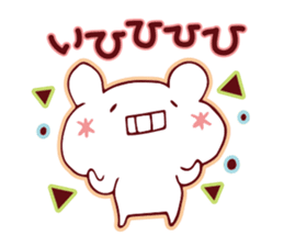 Cute animal emoticons sticker #7141865