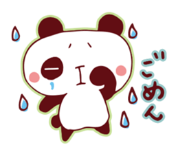 Cute animal emoticons sticker #7141873