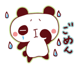 Cute animal emoticons sticker #7141873