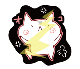 Cute animal emoticons sticker #7141897