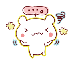 Cute animal emoticons sticker #7141900