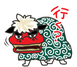 Autumn festival of Banshu cat sticker #7142639