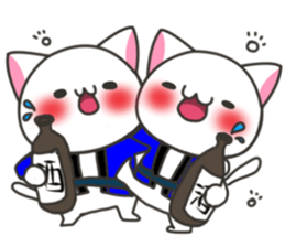 Autumn festival of Banshu cat sticker #7142640