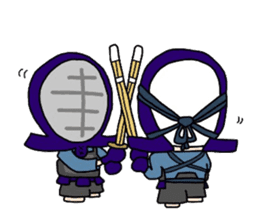 Kendo Boy 3 sticker #7142955