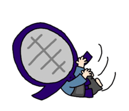 Kendo Boy 3 sticker #7142964