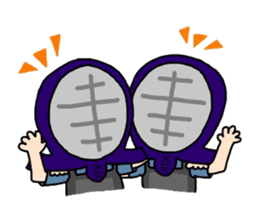 Kendo Boy 3 sticker #7142965