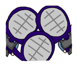 Kendo Boy 3 sticker #7142966