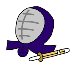 Kendo Boy 3 sticker #7142975