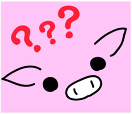 Too close Pigs! sticker #7142998