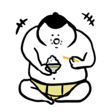 Sticker of funny sumo 2 sticker #7143112