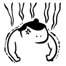 Sticker of funny sumo 2 sticker #7143137