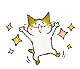 Cute cat 'Cyanpachi'. no.3 sticker #7143066