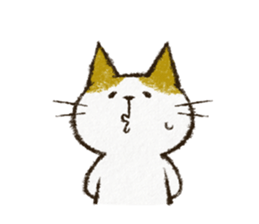 Cute cat 'Cyanpachi'. no.3 sticker #7143090