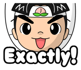 Mask of the Cool-Japan. sticker #7143276