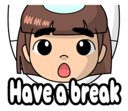 Mask of the Cool-Japan. sticker #7143285