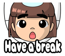 Mask of the Cool-Japan. sticker #7143285