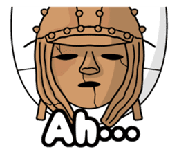 Mask of the Cool-Japan. sticker #7143288