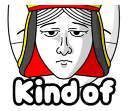 Mask of the Cool-Japan. sticker #7143298