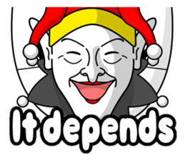 Mask of the Cool-Japan. sticker #7143299