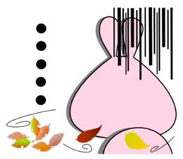 It is Sticker rabbit in the workplace sticker #7143589