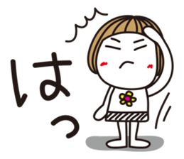 Bangs short girl vol.3 sticker #7144160