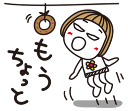 Bangs short girl vol.3 sticker #7144195