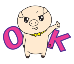 Mr.Pig and Ms Pig sticker #7144765