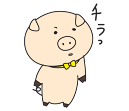 Mr.Pig and Ms Pig sticker #7144771