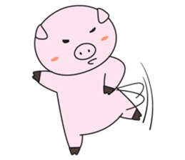 Mr.Pig and Ms Pig sticker #7144773