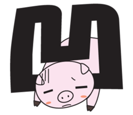 Mr.Pig and Ms Pig sticker #7144775