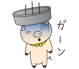 Mr.Pig and Ms Pig sticker #7144776