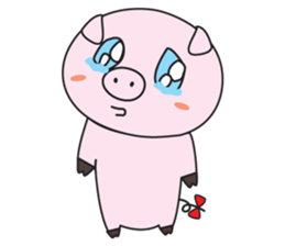 Mr.Pig and Ms Pig sticker #7144779