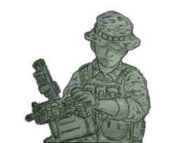 militarysticker 2 sticker #7144833