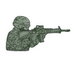 militarysticker 2 sticker #7144834