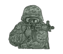 militarysticker 2 sticker #7144835