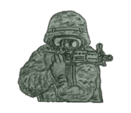 militarysticker 2 sticker #7144835