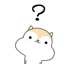 White squirrel sticker sticker #7144887