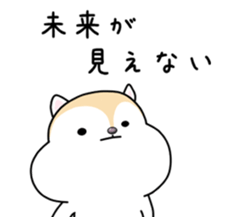 White squirrel sticker sticker #7144908