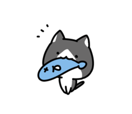 It's a small world of hacchan. sticker #7145048