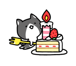 It's a small world of hacchan. sticker #7145070