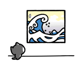 It's a small world of hacchan. sticker #7145077