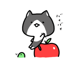 It's a small world of hacchan. sticker #7145078