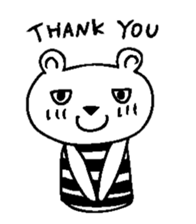 Cool Border Bear sticker #7145365