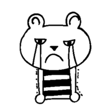 Cool Border Bear sticker #7145374