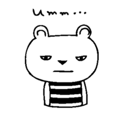 Cool Border Bear sticker #7145375