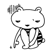 Cool Border Bear sticker #7145390