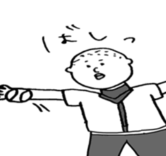 baseball boy Masao3 sticker #7145480