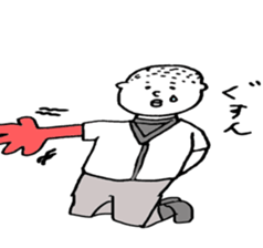 baseball boy Masao3 sticker #7145481