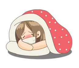 Cute Girl University sticker #7145664